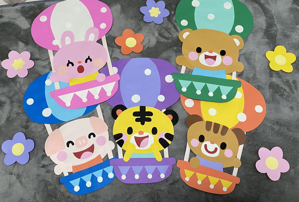 保育の壁面、製作お手伝いします 子ども達のために可愛い壁面、製作が作りたい方へ イメージ3