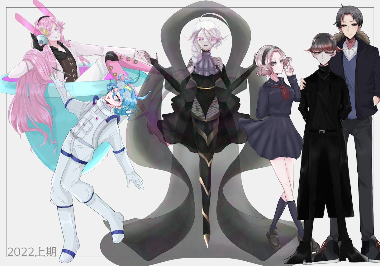SNSアイコン、TRPG立ち絵等イラスト描きます イケメン、美少女どちらも描けます！ イメージ7