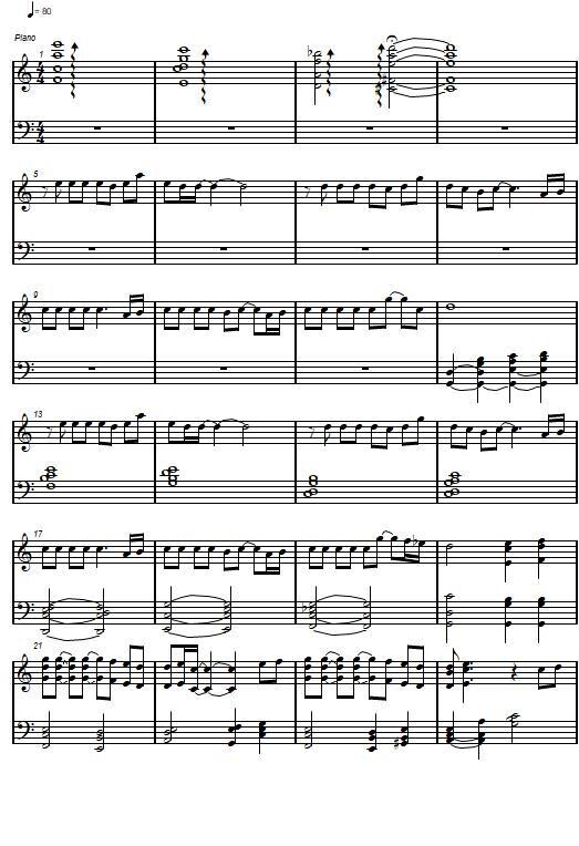依頼された曲の採譜を行います 簡易的なスコアが手軽に手に入る喜び、それを教えたい イメージ2