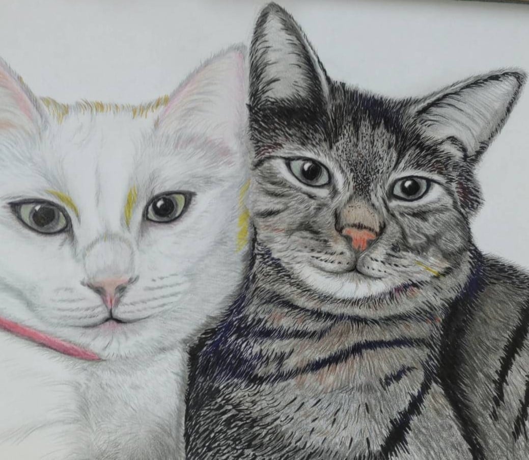 大切なペットの遺影を手描きで制作します 大切なペットの遺影を心を込めて手描きで制作します。 イメージ4