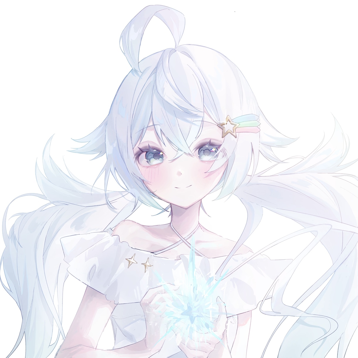 キラキラ可愛いイラストお届けします アイコン、立ち絵、1枚絵などお描きします◎ イメージ4