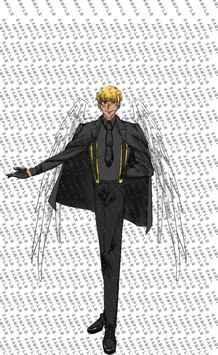 全身イラストを描きます 立ち絵差分なども対応！少年から青年まで男女描けます イメージ1