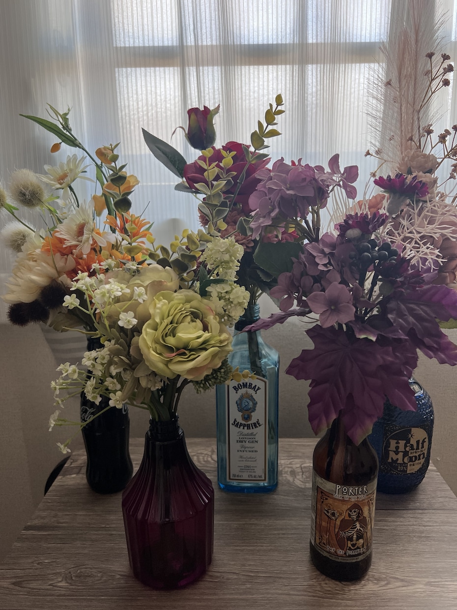 造花で好きな色味の花束作ります 好きな色や推し色の花束を置いて家を可愛くしませんか？♥ イメージ3