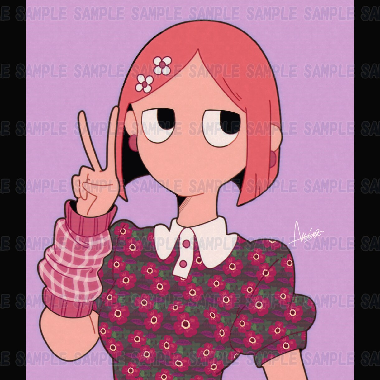 ポップでシンプルかわいいイラスト制作を承ります 個人アイコンからグッズ用イラストまで幅広く承れます！ イメージ5