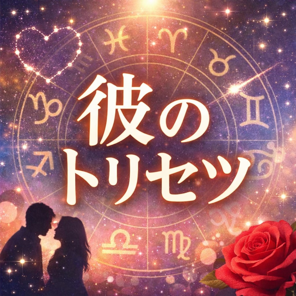 彼のトリセツ｜ホロスコープで彼の気持ち読み解きます 【6000字】彼の本音・恋愛心理・効果的な接し方を詳しく解説 イメージ1