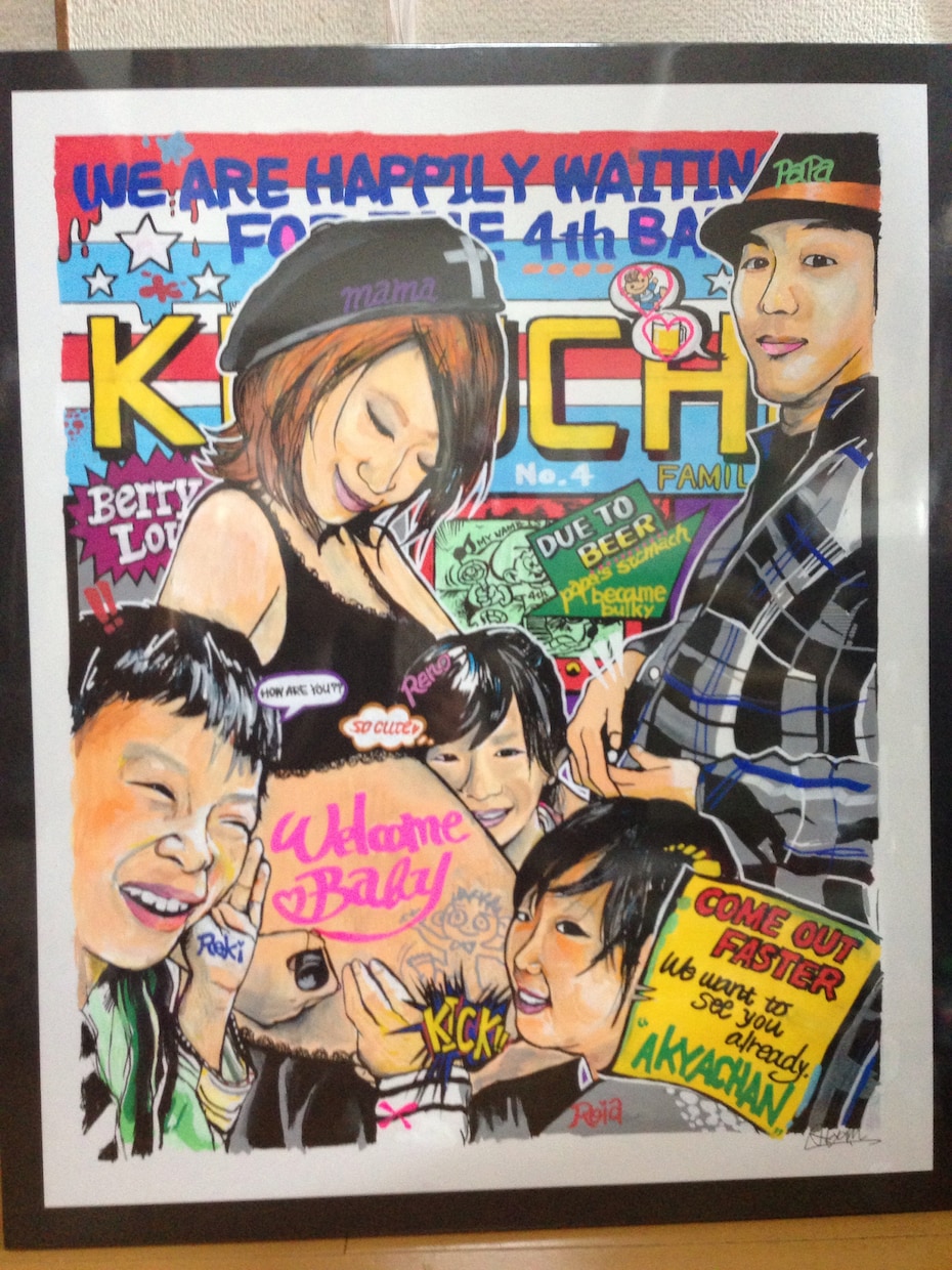 写真を元に色々なタッチの似顔絵をお描きします 記念に！プレゼントに！今まで描いた人数3000人越えました！ イメージ3