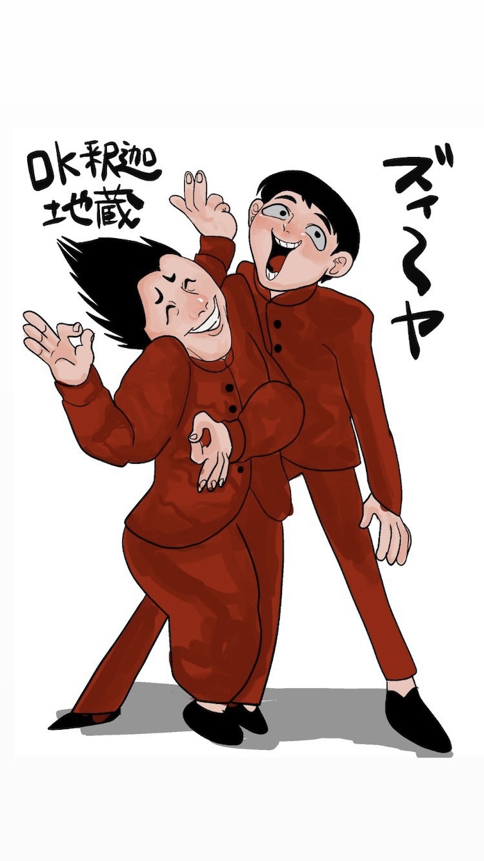 似顔絵やSNSアイコンをポップにダークに描きます かわいい×ちょいクセ。唯一無二のデフォルメイラスト描きます イメージ8