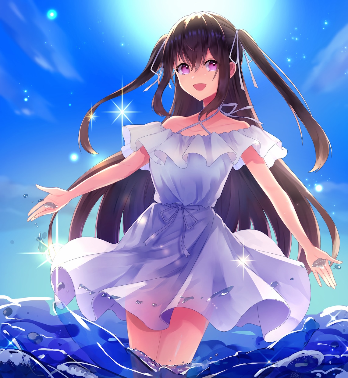 商用利用可！可愛い一枚絵/人物イラスト制作します Vtuberさん配信者さんに！あなただけのオリジナルイラスト イメージ7
