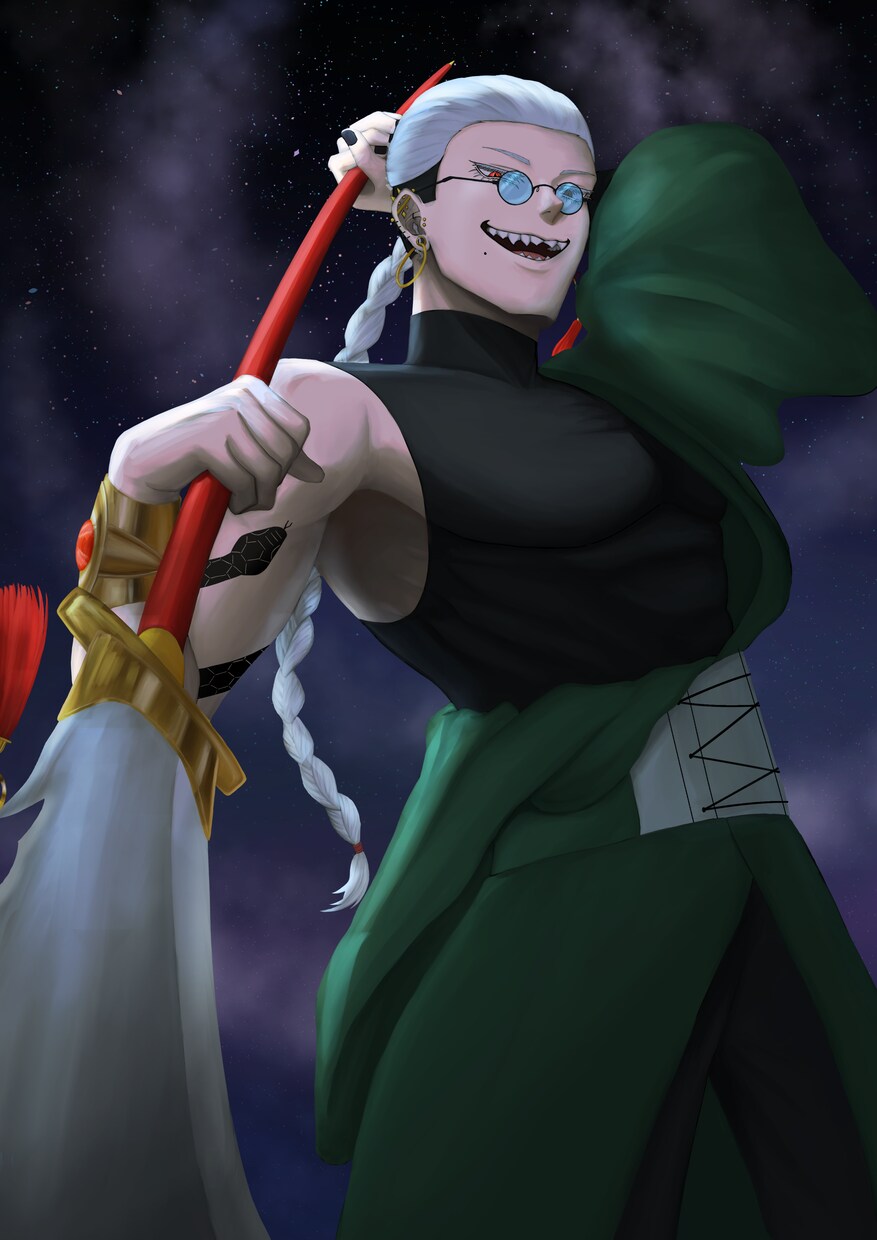 耽美・クールな男性キャラの厚塗りイラスト制作します 重厚感のある厚塗りイラスト、立ち絵の制作を行います イメージ3
