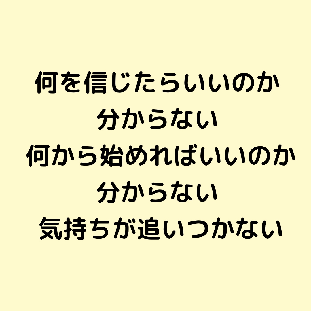 療育をすすめられた後、何から動くか整理します 何から動くか分からない状態を整理します イメージ2