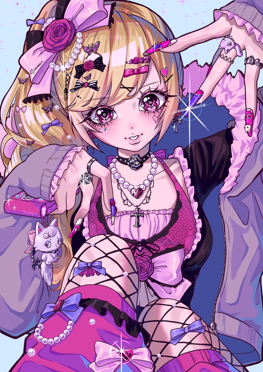 可愛い女子のキャラクターをかかせていただきます VTuber等のイラストなど幅広く書かせて頂きます✨️ イメージ6