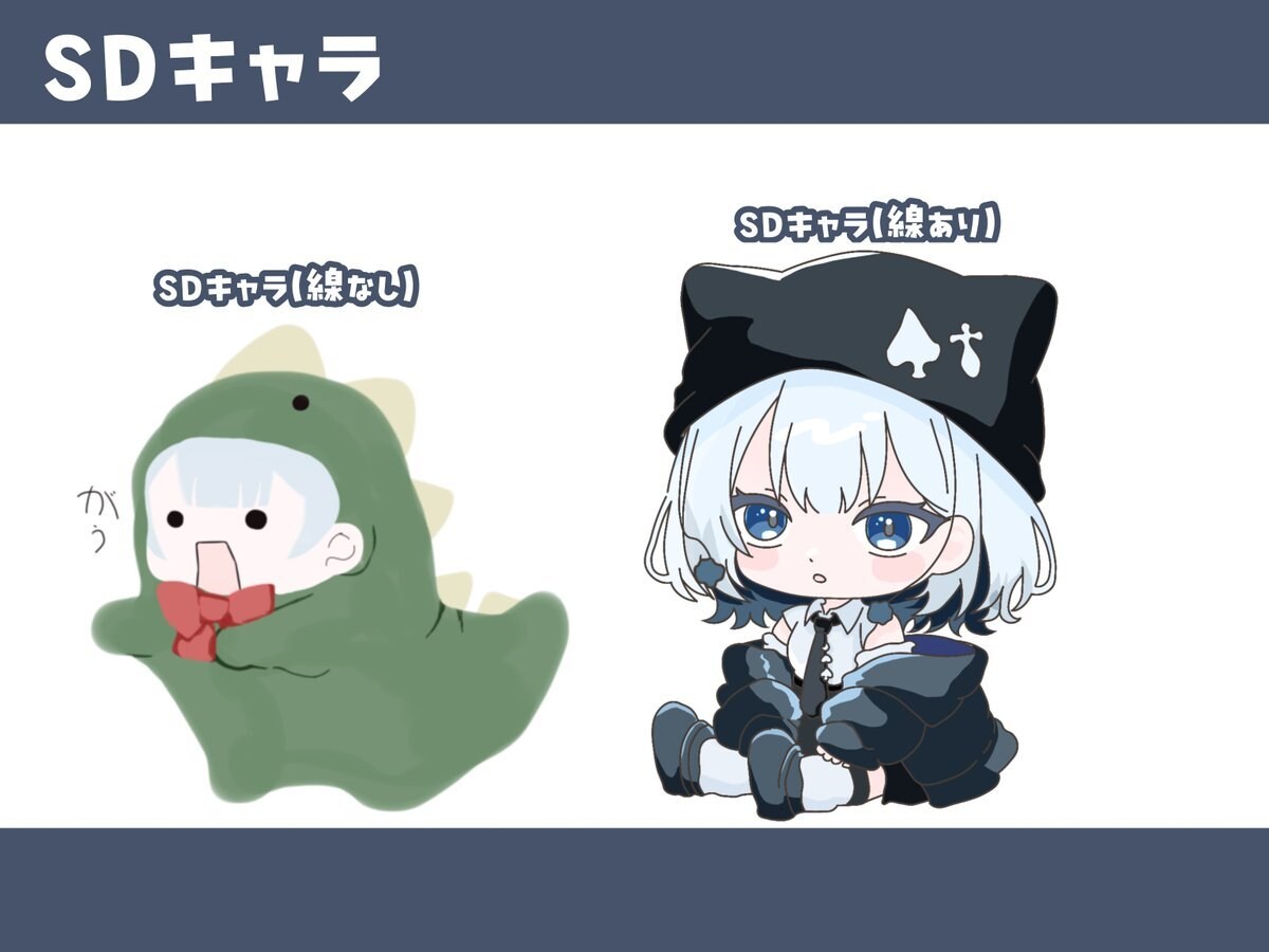 配信者様の名前ロゴ.ミニキャラ制作します 細かいご要望でも全てお聞きします！ イメージ3