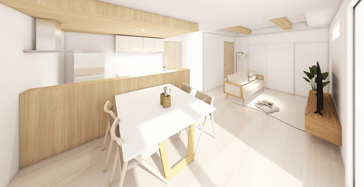 格安で複数パターン比較okの住宅パース制作します こだわる新築施主様に！色・家具を比較できる住宅パース制作 イメージ5