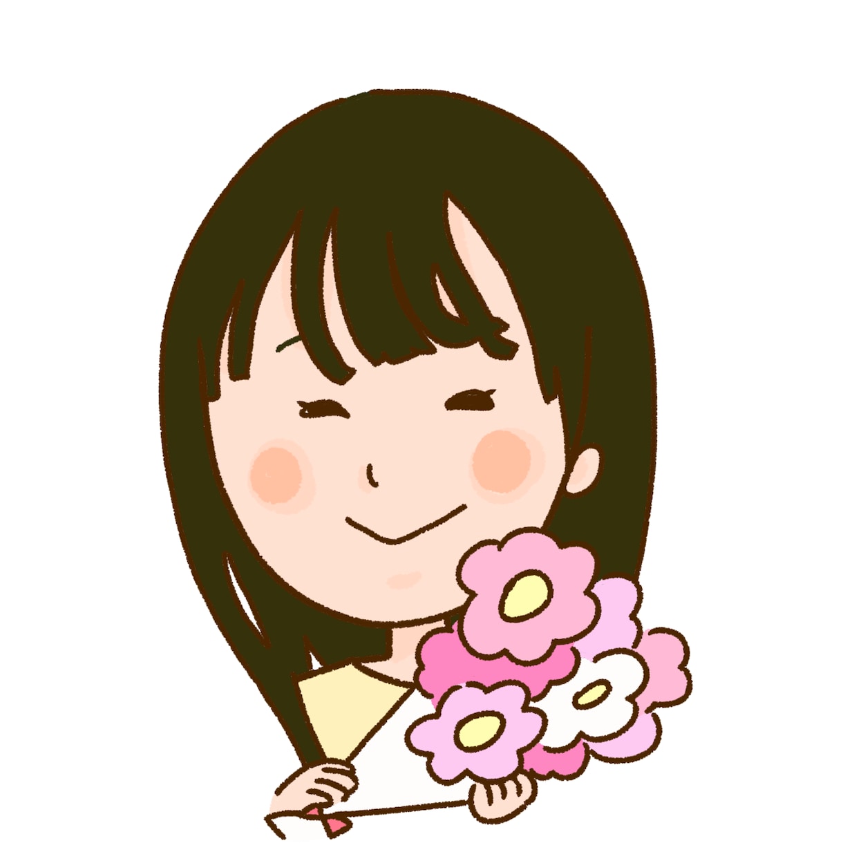 シンプルでゆるい似顔絵アイコン作成します 大人も子供も◎プレゼントや寄書き、SNSや名刺・ブログ等に◎ イメージ7