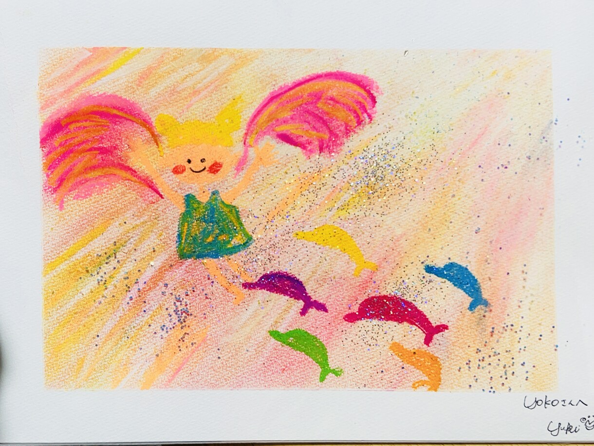 あなたの魂"コスモ"のイラスト描きます あなたのオーラを捉え、魂からのメッセージを絵にします イメージ5