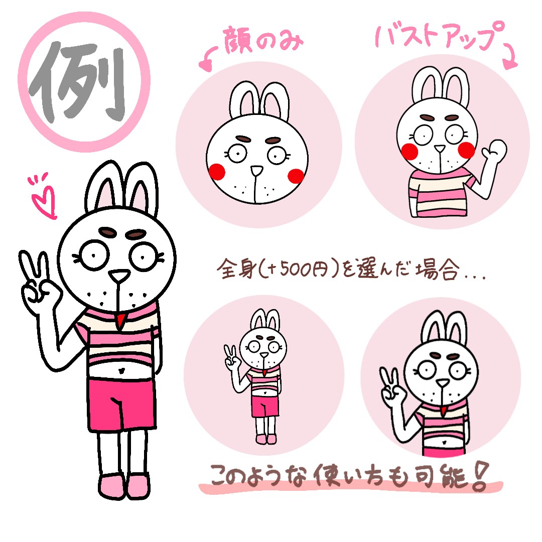 ペットや好きな動物の可愛いアイコンを作成します 少しコミカルで、ゆるキャラのようなイラスト描きます！ イメージ2