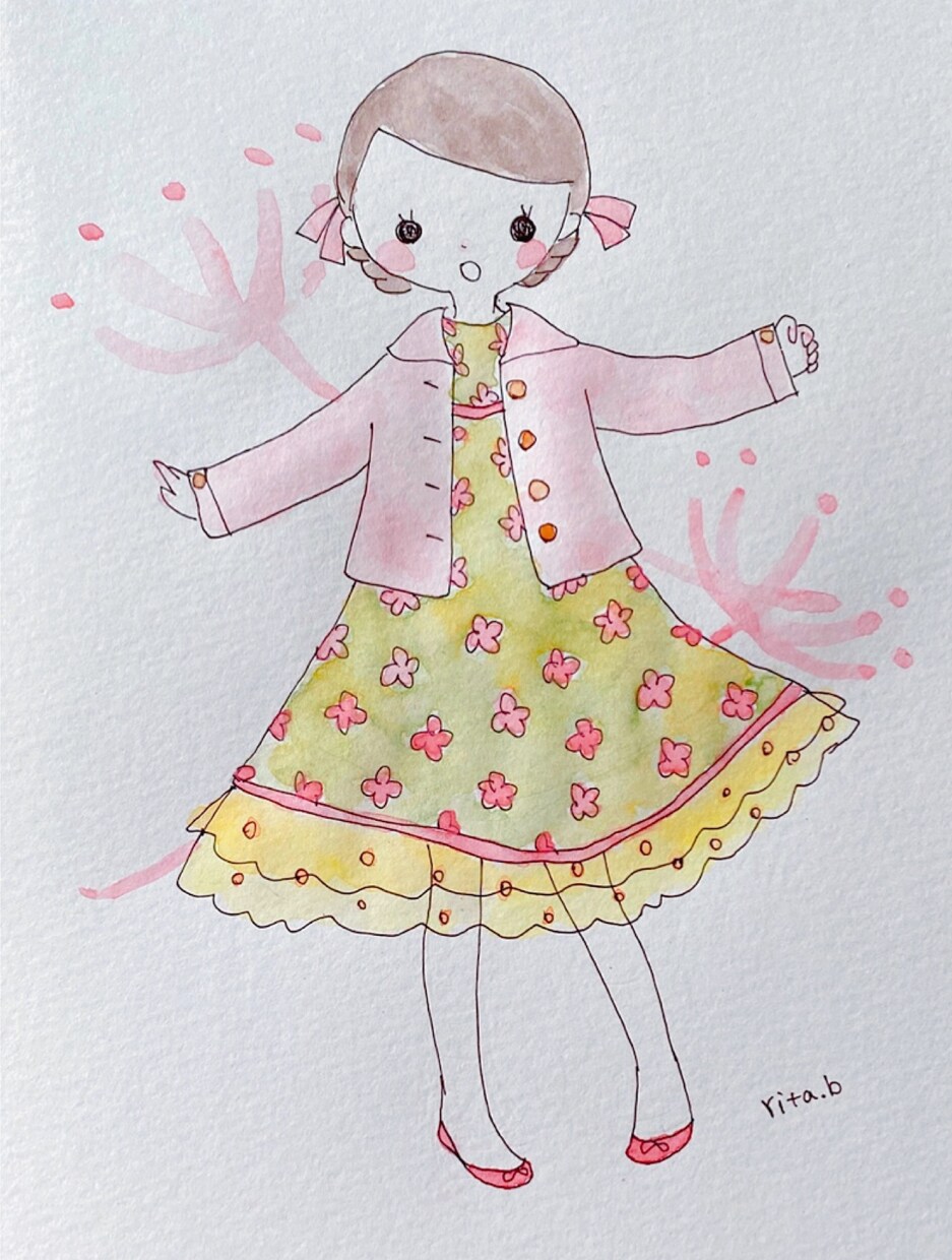 ほんわか可愛いイラスト描きます 水彩の柔らかい絵本のようなタッチであなたのイメージを形に。 イメージ4