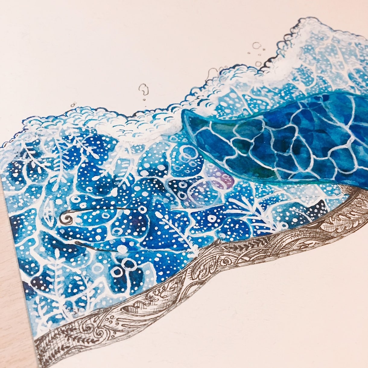 プレゼントにいかがですか？透明水彩で原画を描きます お部屋や玄関に絵を飾りませんか？ イメージ5
