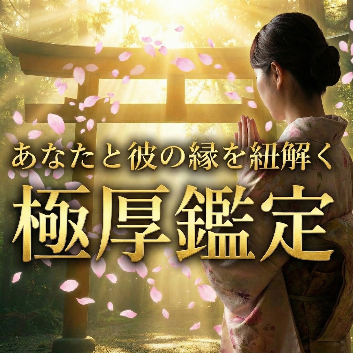 赤坂の紹介制解禁｜命術と霊視で愛の結末を鑑定します 5000文字の極厚鑑定｜あなたと彼の縁を紐解く【読む処方箋】 イメージ1