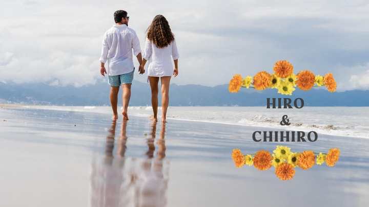 結婚式プロフィールムービーをパワポ簡単作成できます フラワーテイストに仕上げました。 イメージ6