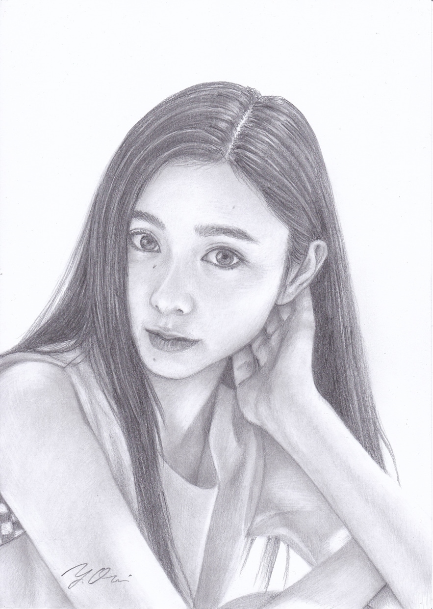 鉛筆画の似顔絵を、あなたに代わって描きます お友達へのプレゼントや寄せ書き用にも最適です。 イメージ5