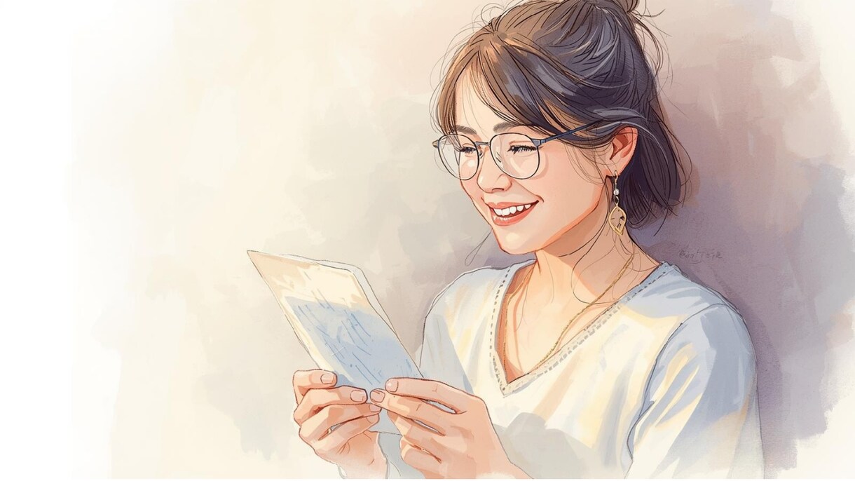 心がほぐれる、手書きの手紙を週に一度お届けします 週末にさらに疲れを溜め込んでしまってる方へ イメージ1