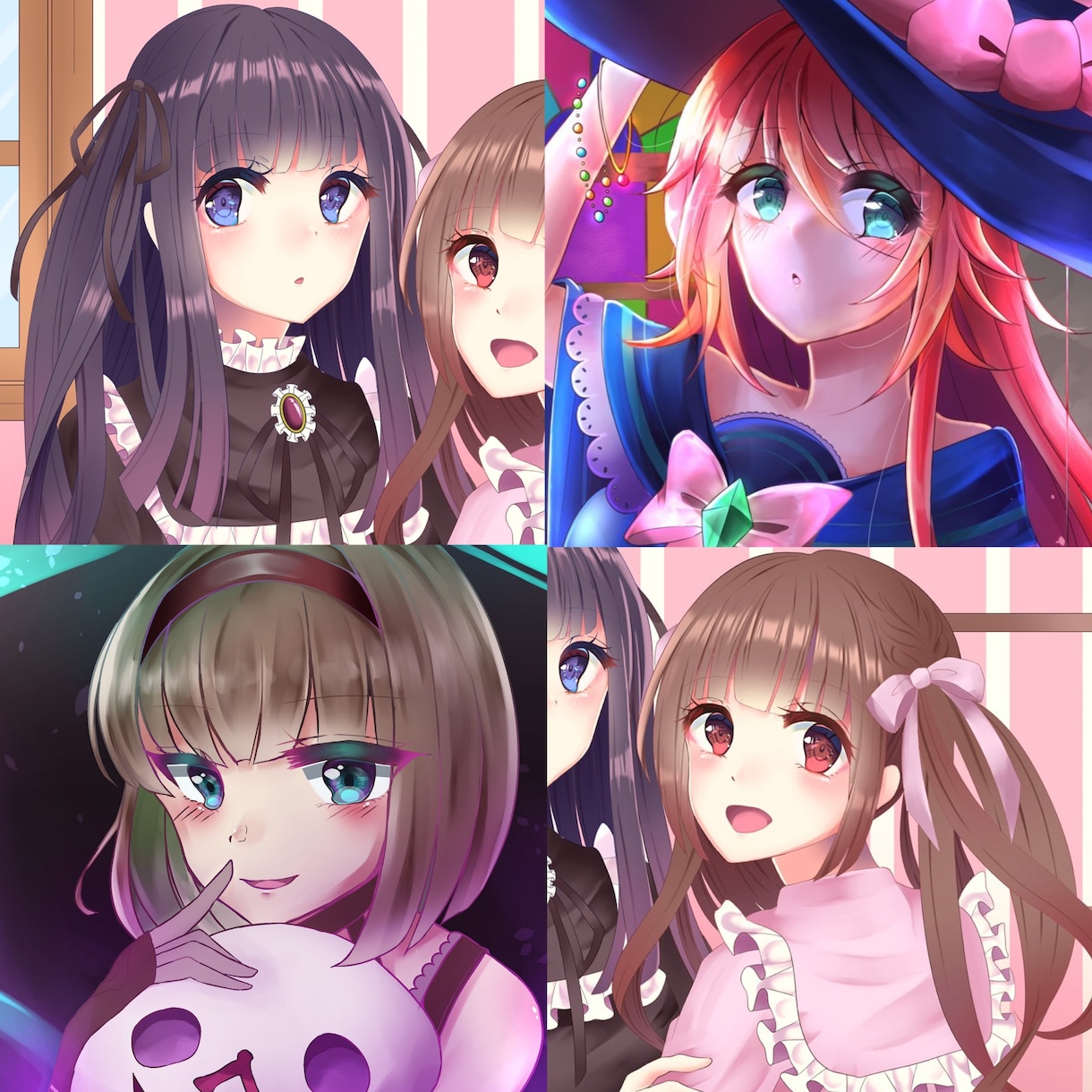 可愛い女の子のアイコン描きます SNS等で使える貴方だけのイラスト作成お任せ下さい✨ イメージ2