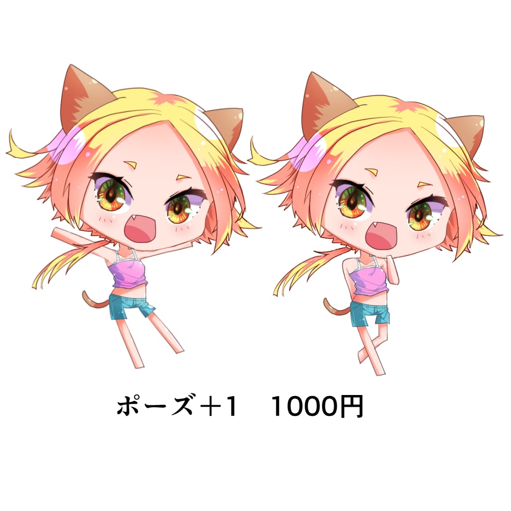 商用OK  デフォルメキャラクター描きます ゲームやグッズに使えるかわいいイラストを制作いたします イメージ2