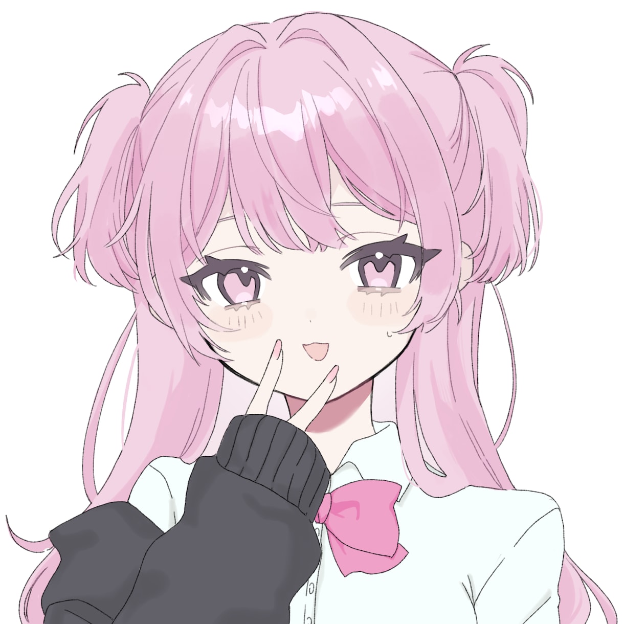 可愛い女の子のアイコン作成します！ます SNS、Youtubeどんな用途でも使用可能です♪ イメージ1
