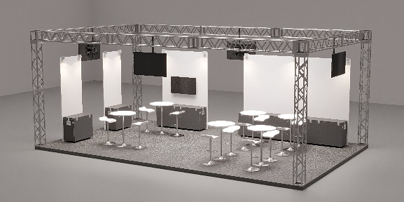 イベント ブース 展示会 ３ｄ パース図面承ります ３D パース イベント 展示会 ブース 図面 パース イメージ4
