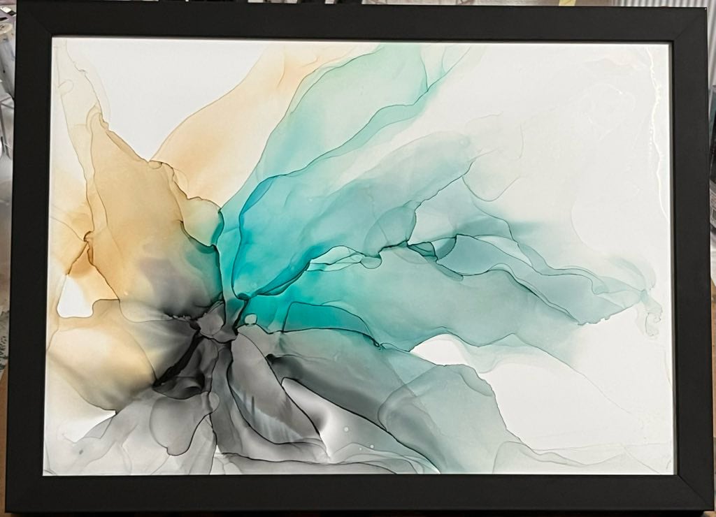 アルコールインクアート作品をオーダーにて販売します 唯一無二のアートですあなたのお気に入りに追加してください イメージ2