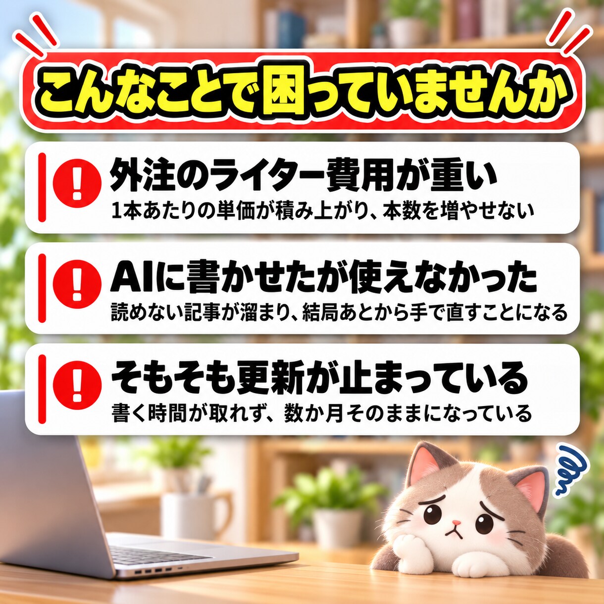 243記事運営者がAI記事自動投稿を構築します リサーチ→構成→執筆→校正→品質チェックまで自動化 イメージ2