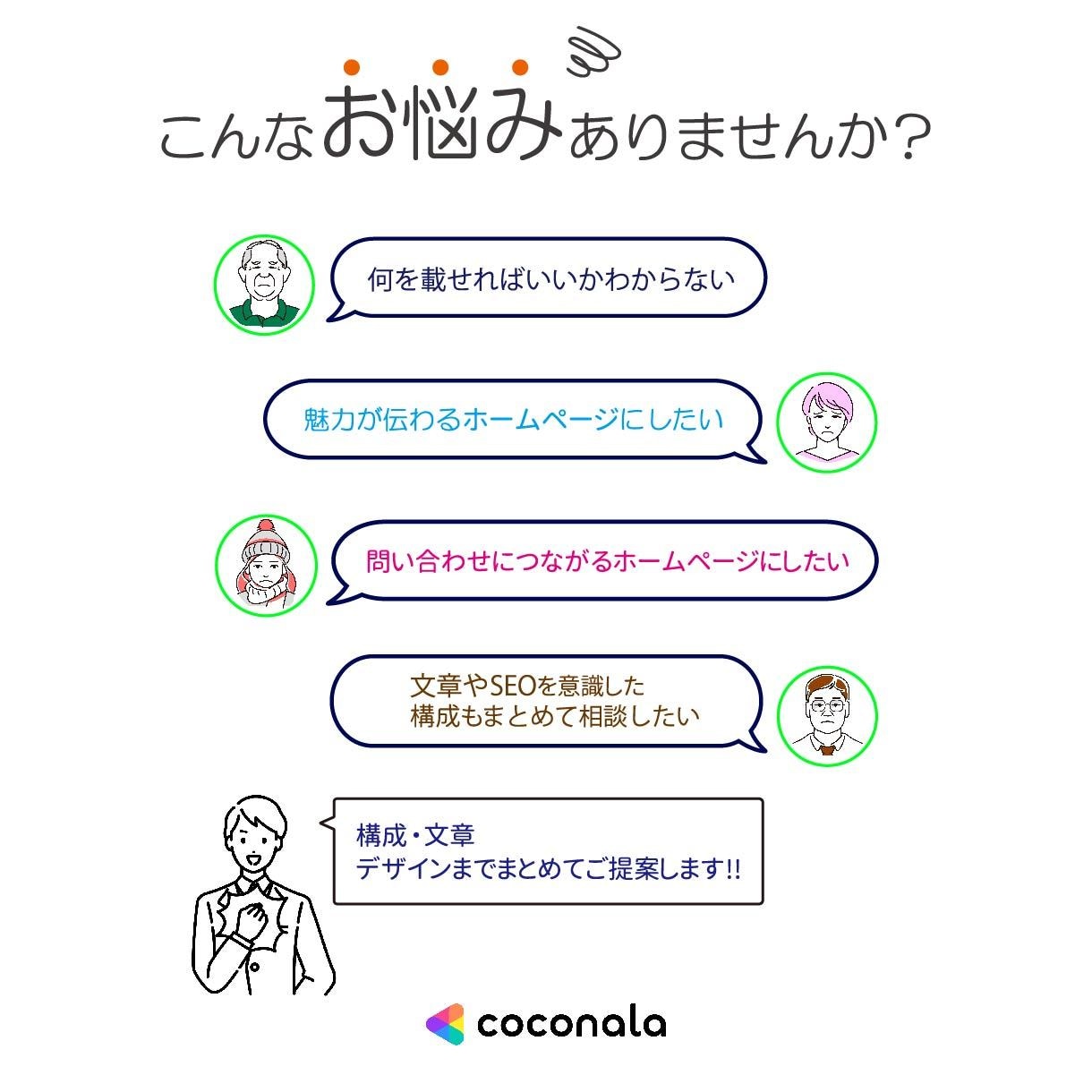 ホームページ・WEBサイトを制作します 文章・構成からご相談ください。 イメージ2