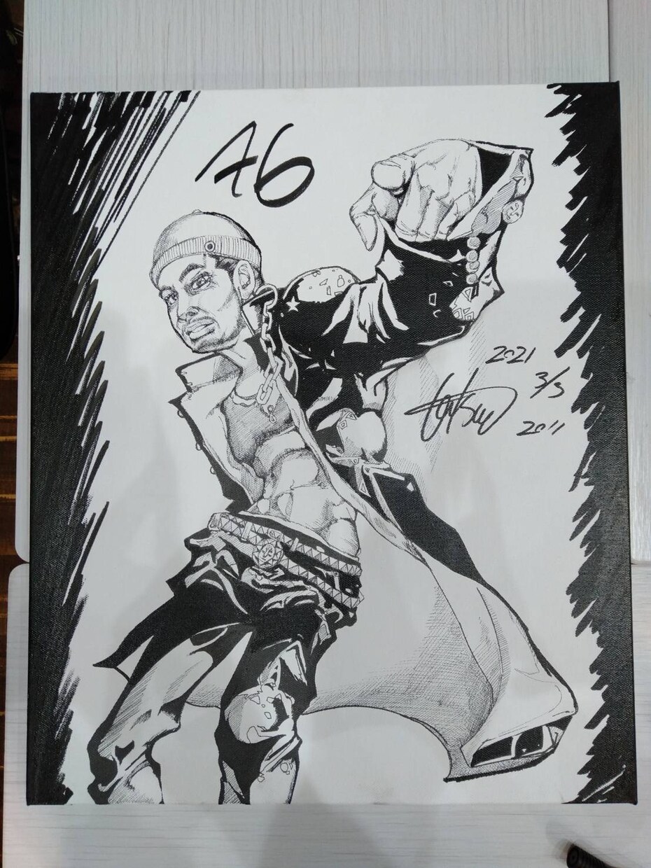 ジョジョが好きな人にジョジョ風の似顔絵を描きます ジョジョの世界に入ってみませんか？ イメージ4
