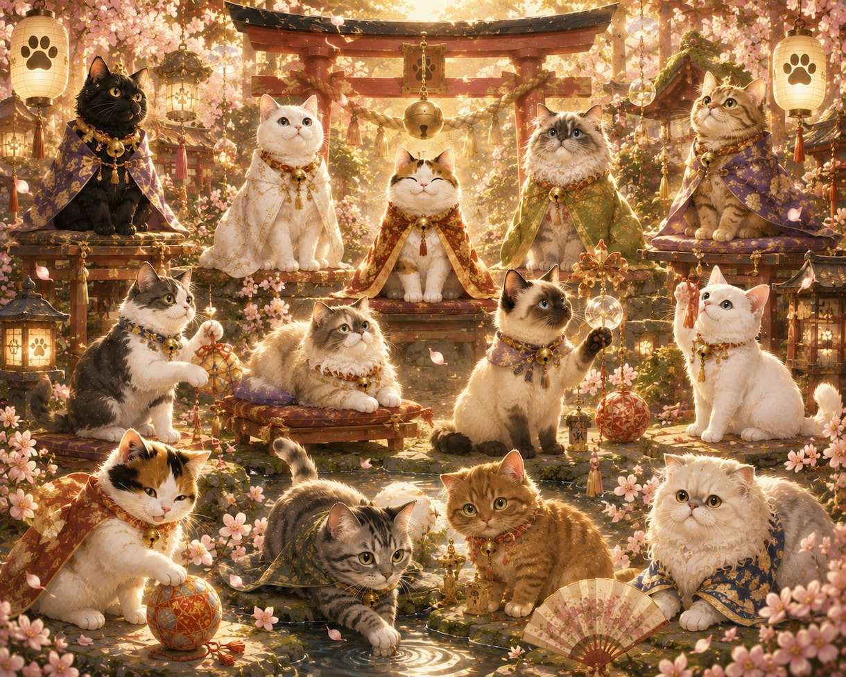 猫神様のおみくじ便をお届けします 猫神様から今日のあなた様へ、小さなお便りをお届けします イメージ5