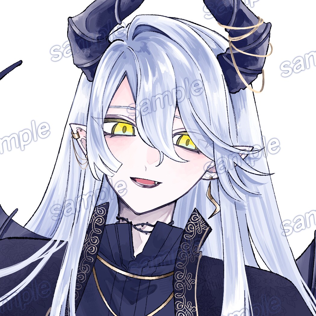 SNSに使用出来るアイコンをお描きします かわいい系のイラストお求めの方に！ イメージ3