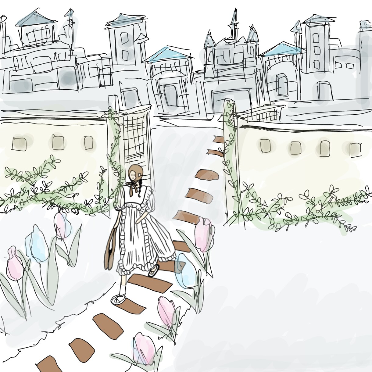 絵本の挿絵のようなイラストを描きます 絵本のような世界観のイラストです イメージ4
