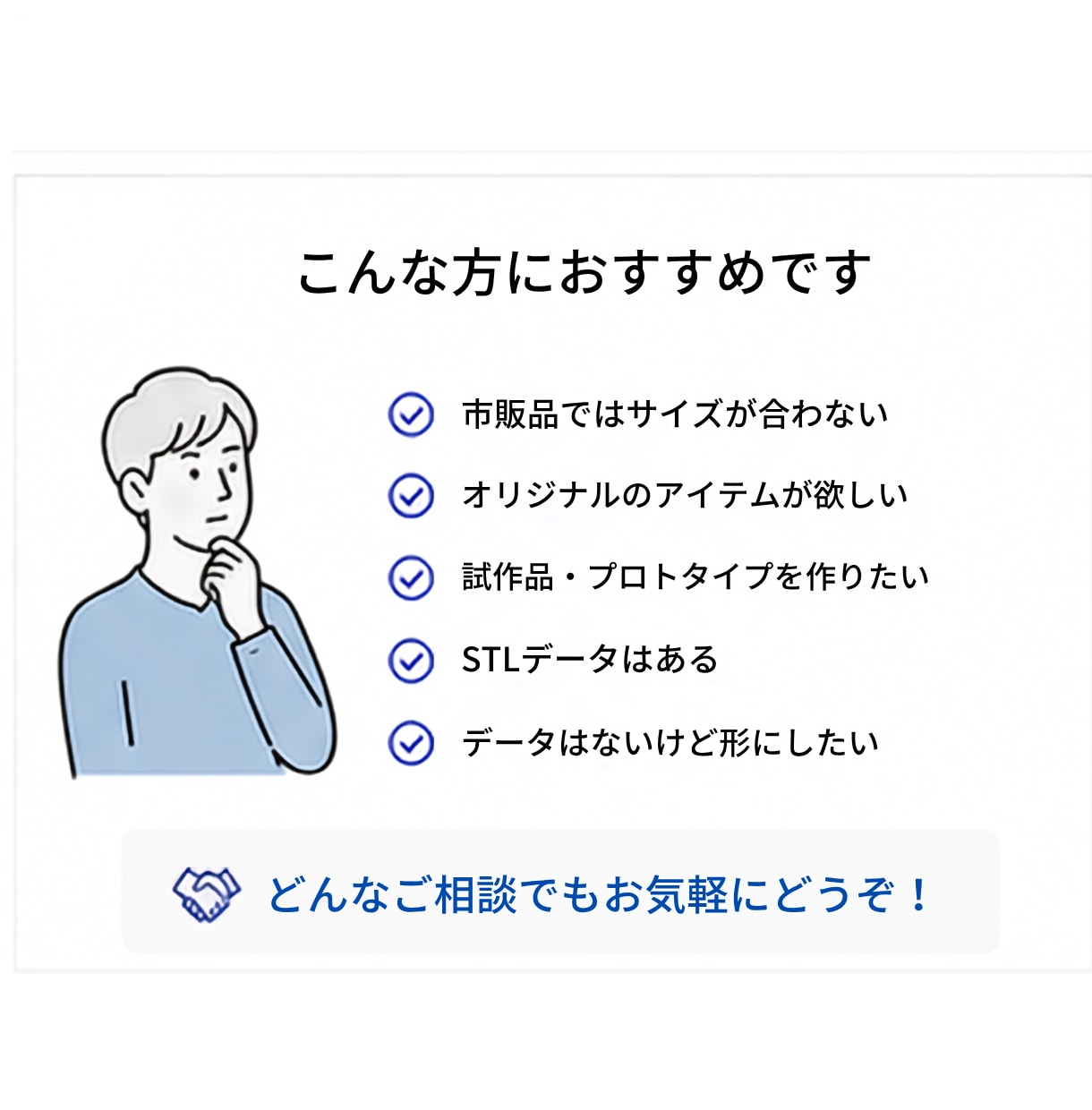 データなしOK！ラフから実用品を3Dプリントします ラフや写真から設計・造形まで送料無料で丁寧に対応します。 イメージ4