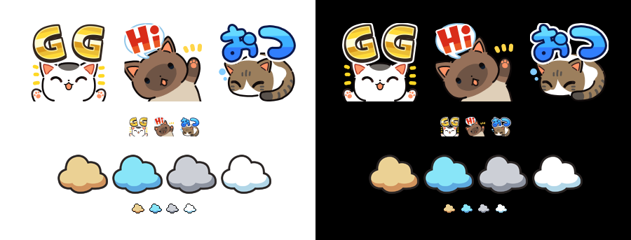 Youtube,Twitch,スタンプつくります かわいいデフォルメスタンプ!アニメーション◎ イメージ5