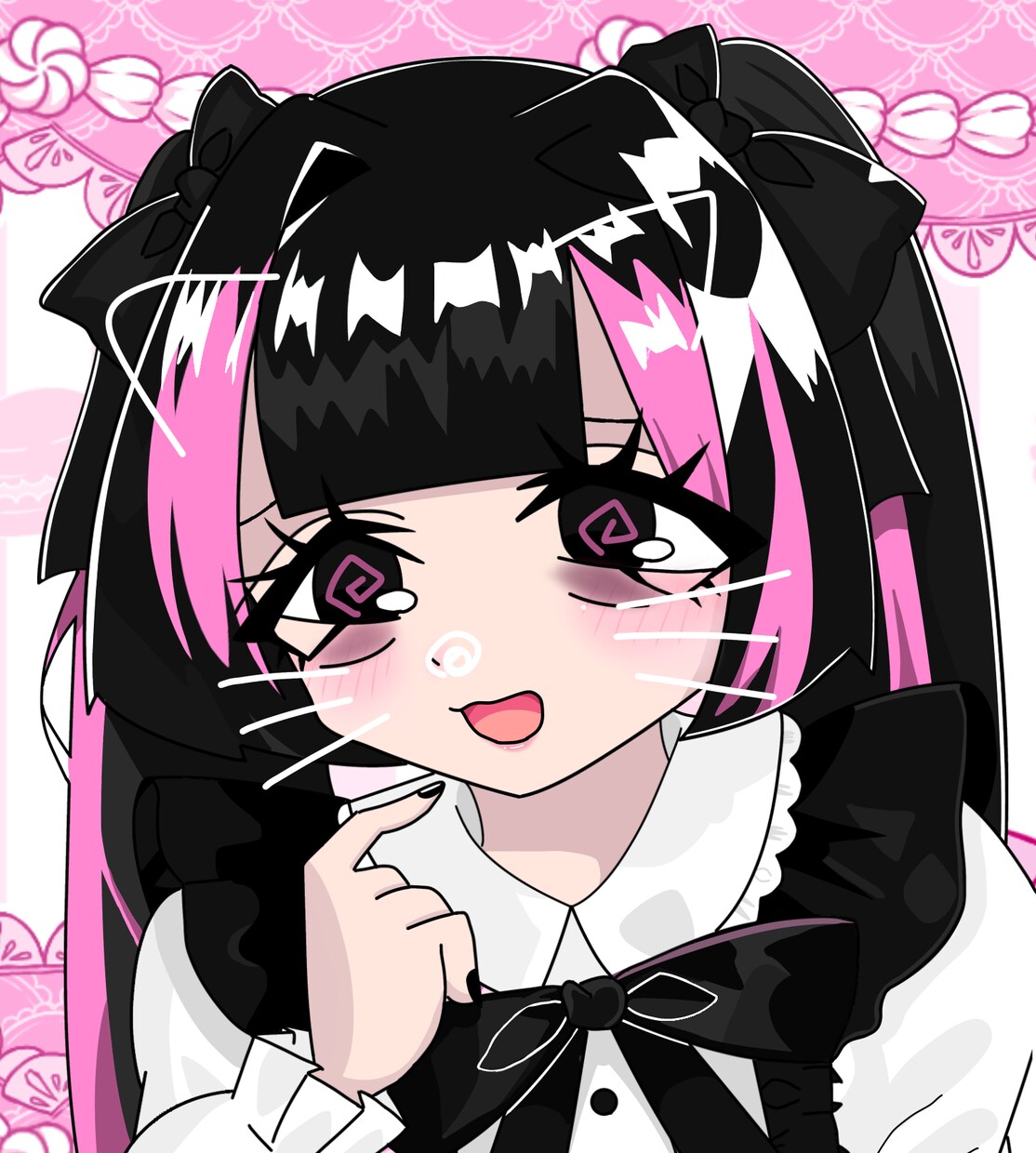 SNSのアイコン〜1枚絵かきます 地雷系〜V様の1枚絵等描きます！最短1日納品致します！ イメージ2