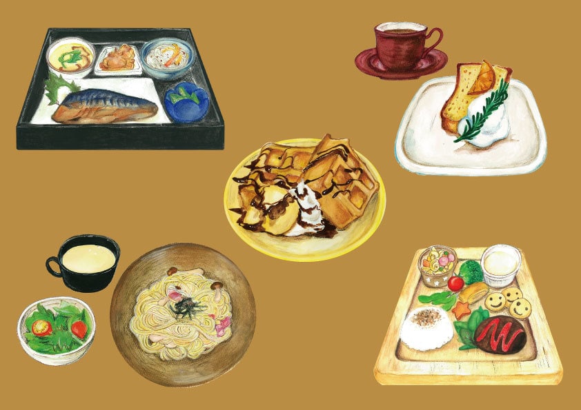 商用可。可愛くフードイラスト描きます 幅広くデザイン、チラシ、ポップ等に使えるイラスト。 イメージ7