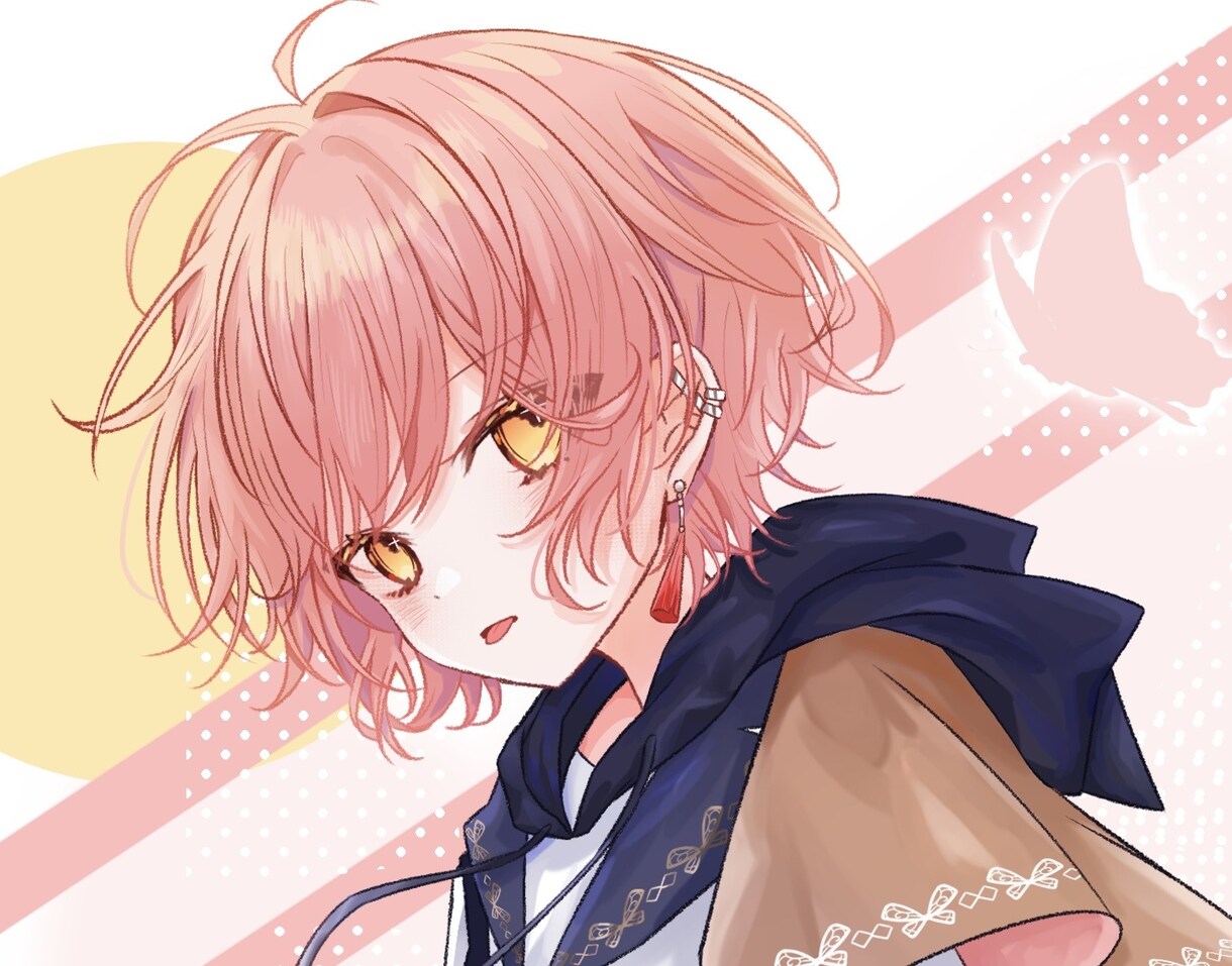 商業利用可能！ご希望に沿ったイラスト制作します ヘッダー、動画サムネ、アイコン、キャラデザなど承ります！ イメージ1