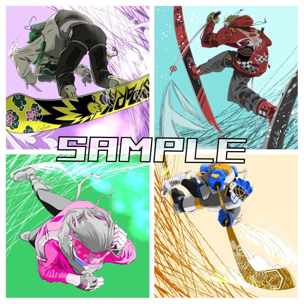 高品質イラスト､かっこいい和風キャラ制作します 配信者/歌い手/ボカロP/声優/TRPGシナリオ作家さん向け イメージ9