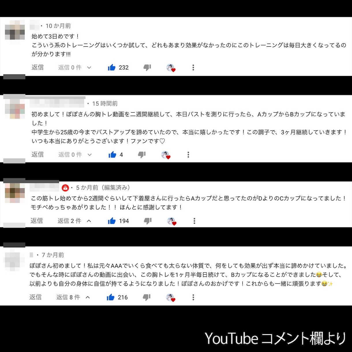 育乳！バストアップをトレーナーが徹底サポートします チャンネル登録者10万人/筋トレ系YouTuberがサポート イメージ3