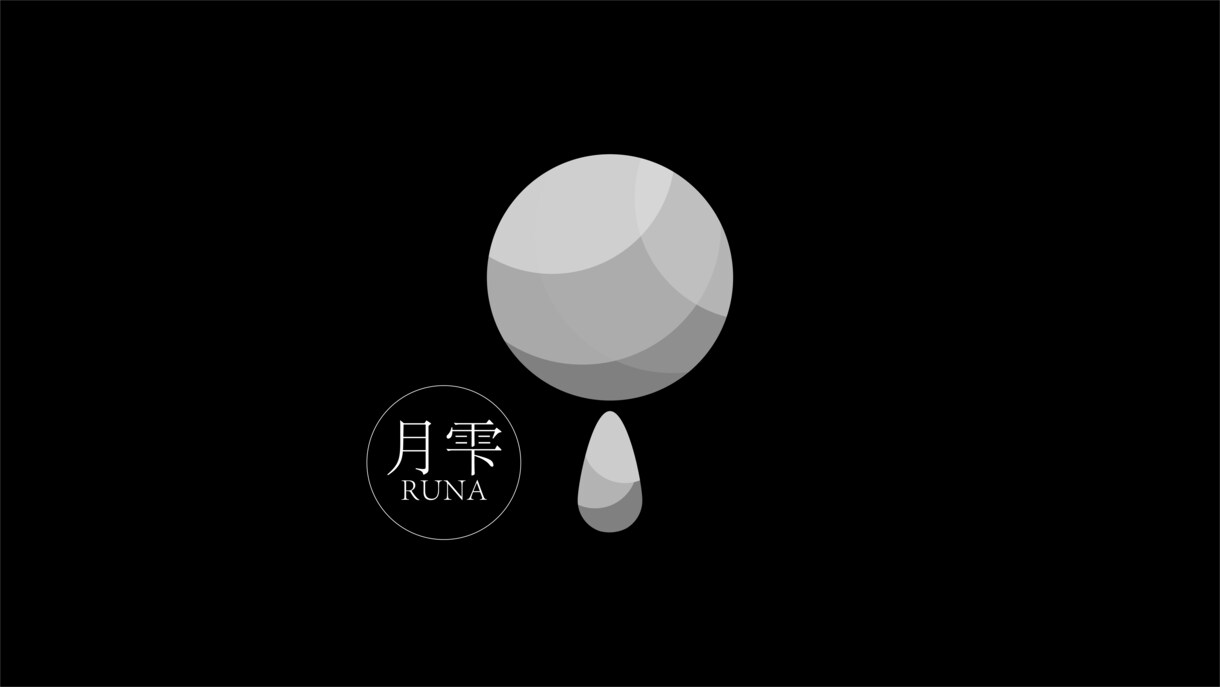 ロゴをデザイン致します 黒背景にあるロゴデザインで独特な世界を。 イメージ6