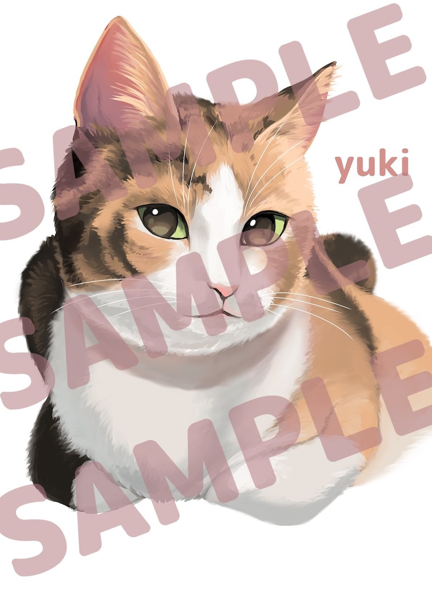 あなたの大切なペットの似顔絵を描きます おしゃれで可愛らしいイラストを高解像度のデータでご提供！ イメージ5