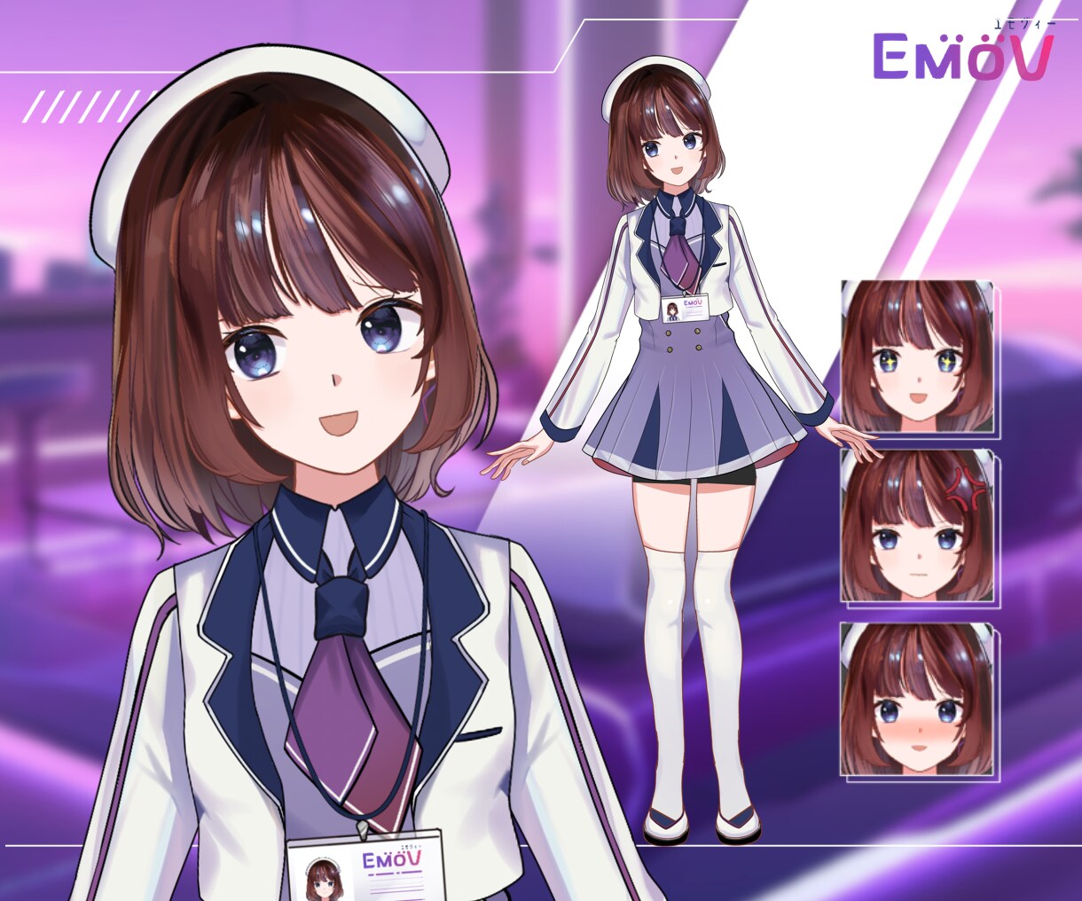 Live2D対応！Vtuberモデル一括制作します 最速10日✅1万円引き(live2dモデリング込)✅ イメージ7
