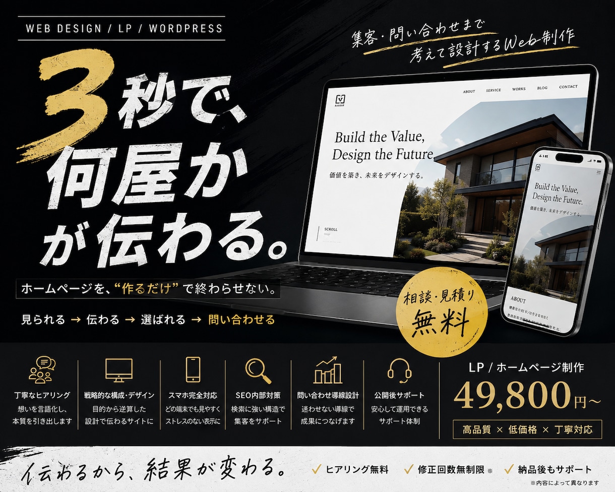 先着10名様価格！HP・LPコーディング代行します 【先着10名様限定価格】丁寧・迅速なコーディング代行！ イメージ1