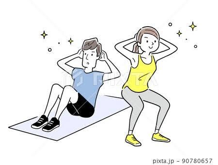 一緒に筋トレやります どうしてもやる気のでない筋トレ、一緒にやりましょう。 イメージ3