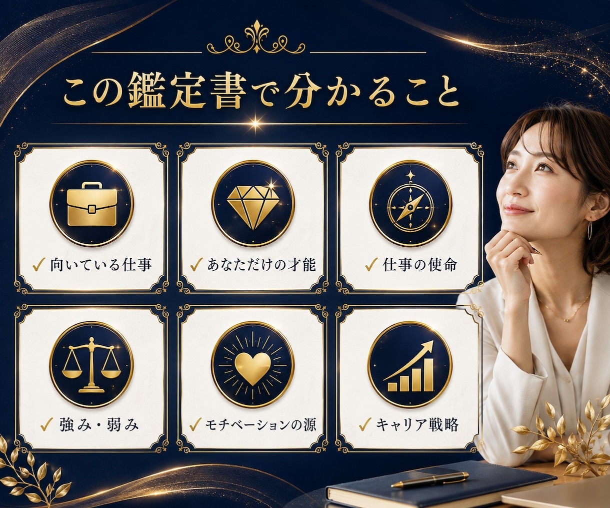 買い替え不要！算命学の仕事トリセツ鑑定書を作ります 【最低7000文字以上】一生使える！才能と適職を徹底分析 イメージ2